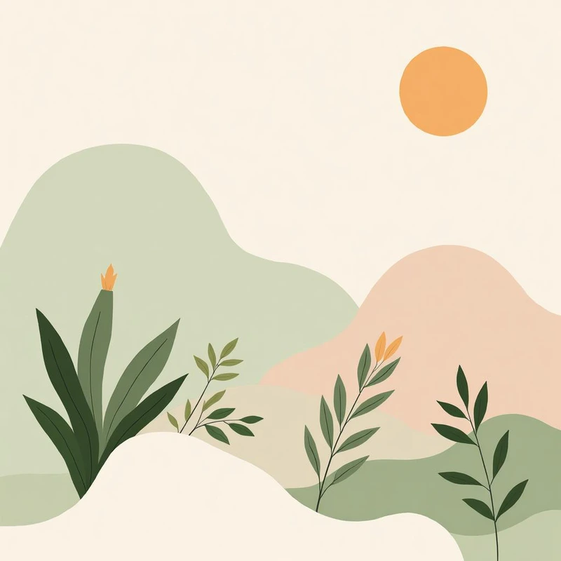 Ilustración de bienestar mental y crecimiento profesional en psicoterapia